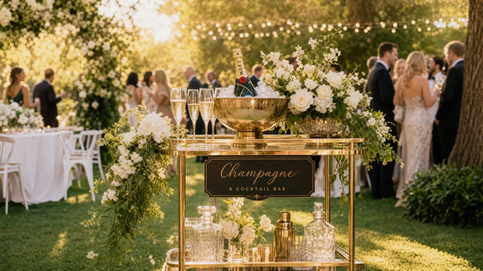 Bar Trolley for Weddings & Events: The Ultimate Guide to Elevated Celebrations