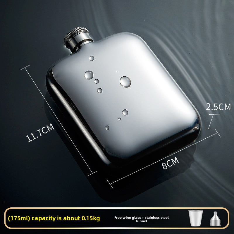 Portable Stainless Steel Liquor Flask