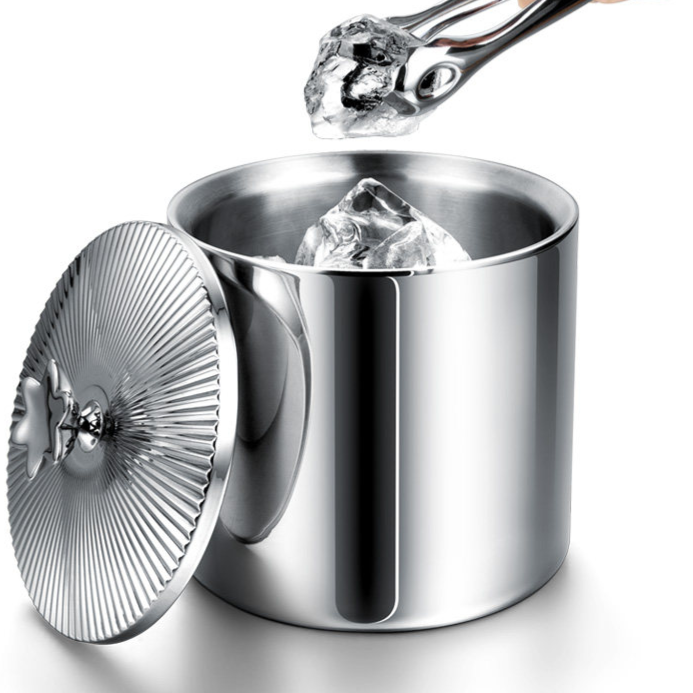 Modern Double Layer Ice Bucket