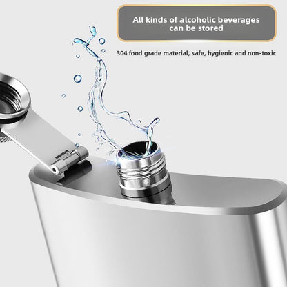 Portable Stainless Steel Liquor Flask