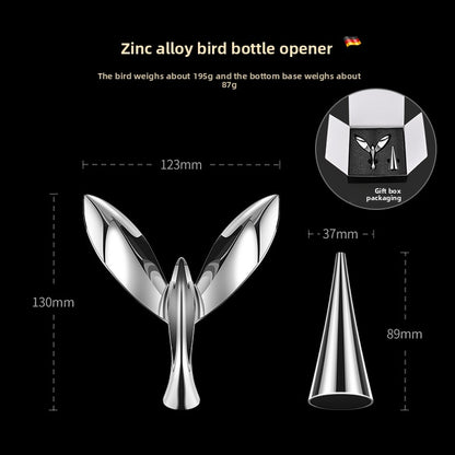 Creative Bird Shape Bottle Opener Balancing Tumbler
