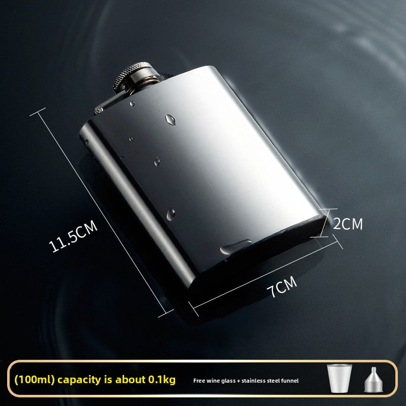 Portable Stainless Steel Liquor Flask