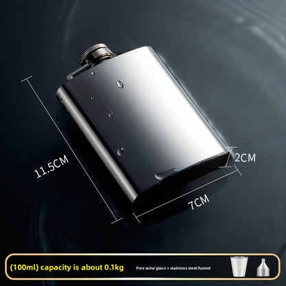 Portable Stainless Steel Liquor Flask