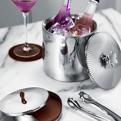 Modern Double Layer Ice Bucket