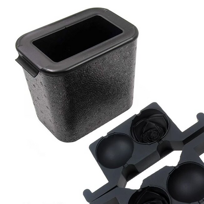 Silicone Ice Ball and Cube Mold Tray
