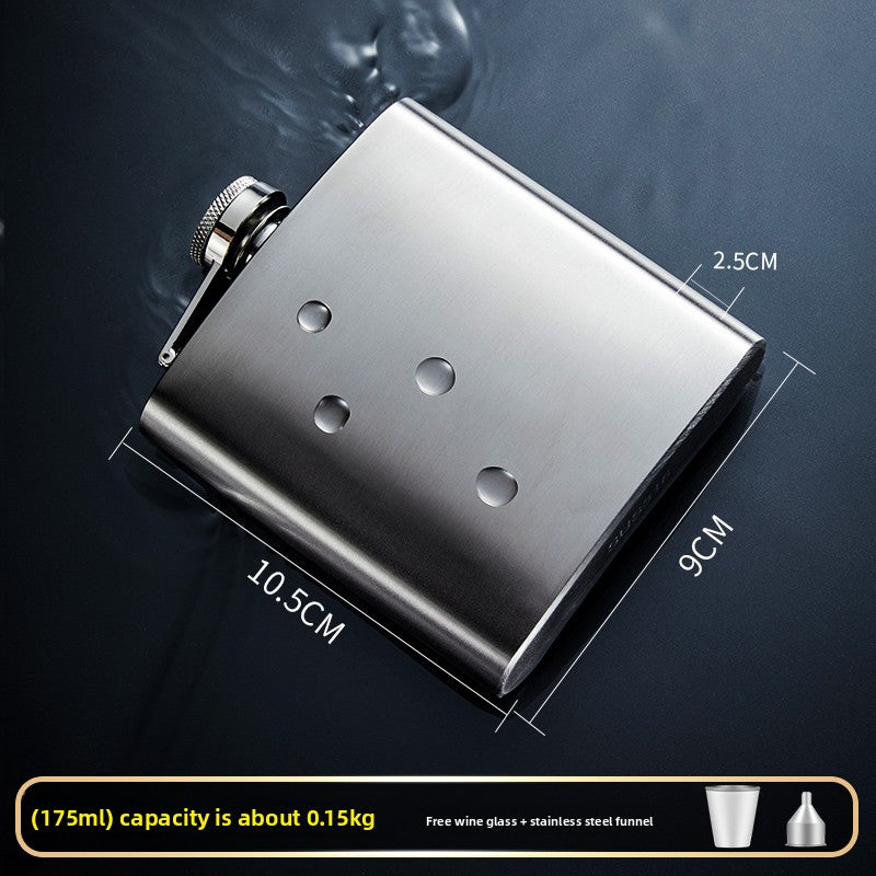 Portable Stainless Steel Liquor Flask