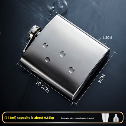 Portable Stainless Steel Liquor Flask