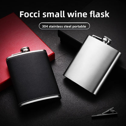 Portable Stainless Steel Liquor Flask