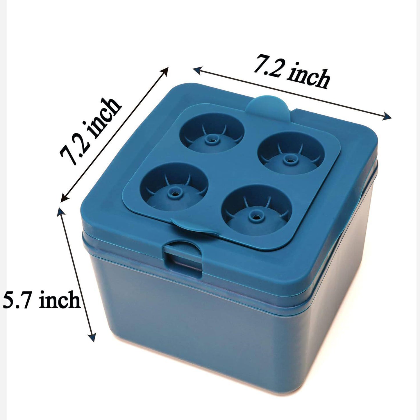 Silicone Ice Ball and Cube Mold Tray