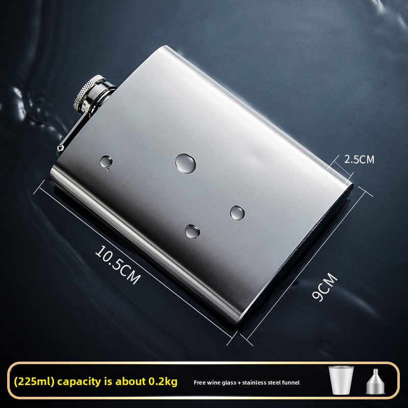 Portable Stainless Steel Liquor Flask