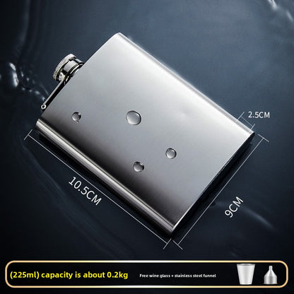 Portable Stainless Steel Liquor Flask