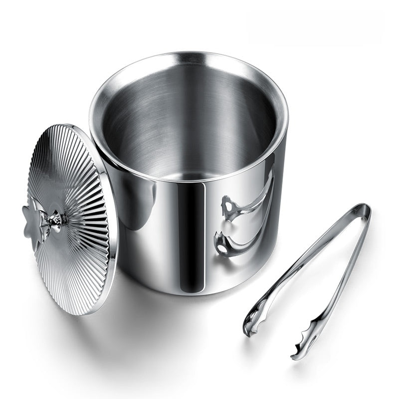 Modern Double Layer Ice Bucket