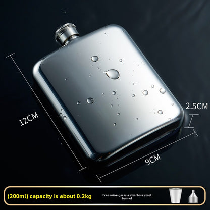Portable Stainless Steel Liquor Flask