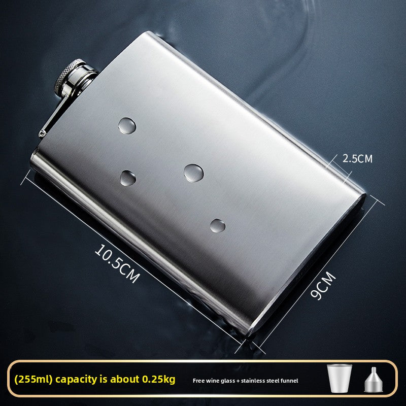Portable Stainless Steel Liquor Flask