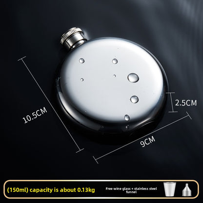 Portable Stainless Steel Liquor Flask