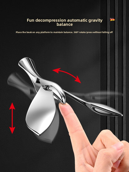 Creative Bird Shape Bottle Opener Balancing Tumbler