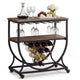 The Barossa Nordic iron drinks trolley — black iron bar cart Australia, Scandinavian style