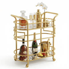 The Gatsby Art Deco Drinks Trolley