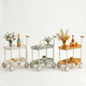 The Surry Hills two-tier ABS rolling trolley — utility bar cart Australia